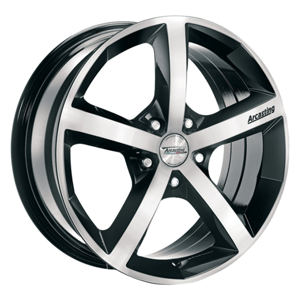 ARCASTING K11 Black Polished 7,00x16 4x108,00 ET40,00