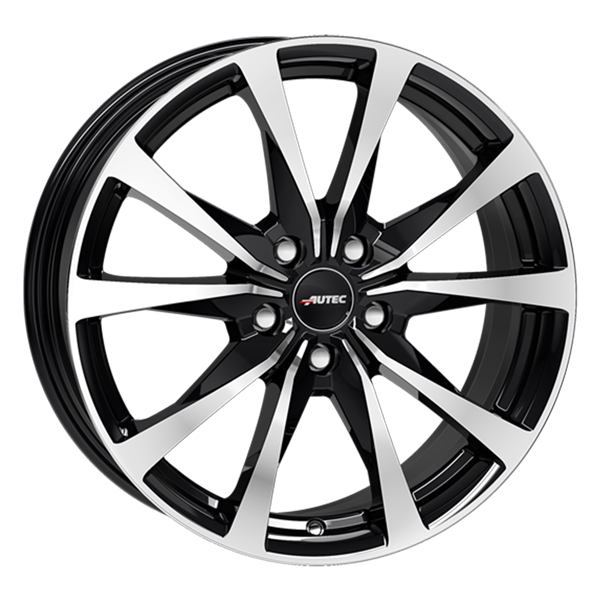 Autec Brixen Black Polished 8,00x19 5x108,00 ET45,00