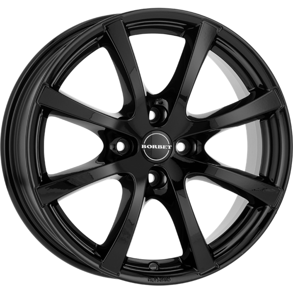 Borbet LV4 black 6,50x15 4x100,00 ET40,00