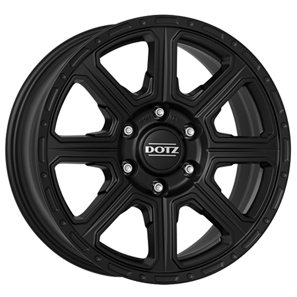 DOTZ Kalahari black 8,00x18 6x139,70 ET35,00