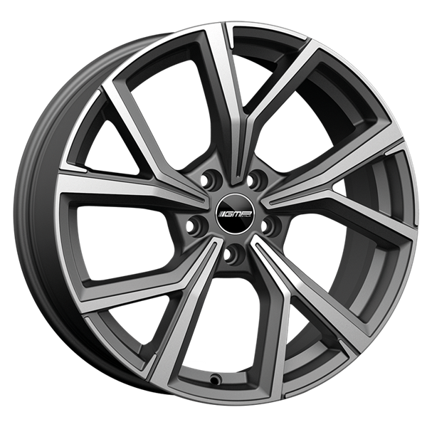 GMP Italia MENTOR Matt Anthracite Diamond 7,00x17 5x112,00 ET35,00