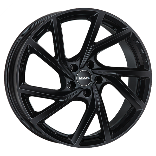 MAK Kassel Gloss Black 7,00x17 5x114,30 ET35,00