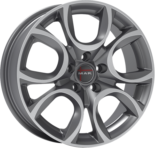 MAK Torino Gun Metal 6,00x15 4x98,00 ET35,00