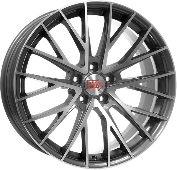 Mille Miglia MM1009 Dark Anthracite Polished 7,50x17 5x108,00 ET40,00