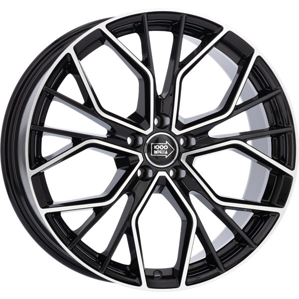 Mille Miglia MM1020 Black Polished 9,00x20 5x112,00 ET35,00