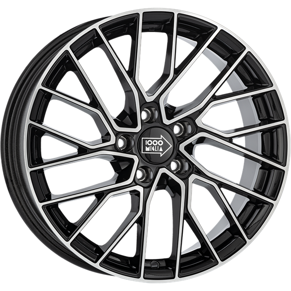 Mille Miglia MM1024 Black Polished 8,00x18 5x108,00 ET45,00