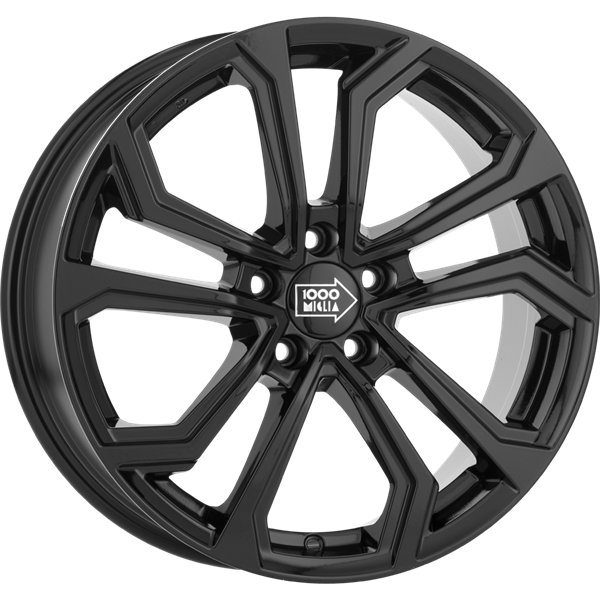 Mille Miglia MM1025 Gloss Black 7,50x17 5x114,30 ET40,00