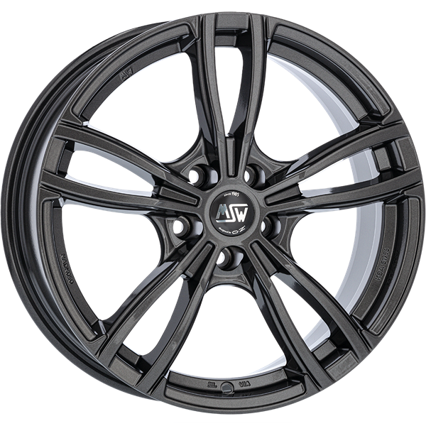 MSW 73 Gloss Grey 7,50x17 5x120,00 ET32,00