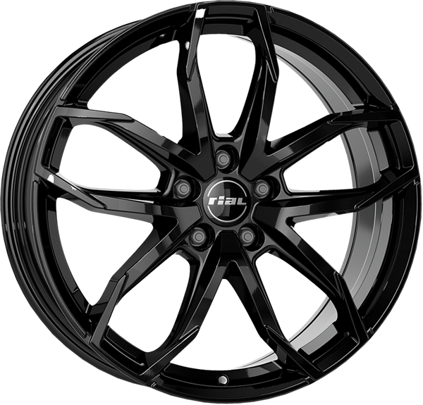 RIAL Lucca Black Gloss 8,00x18 5x112,00 ET39,00