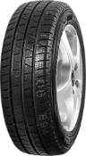Gros plan de la bande de roulement Pirelli Winter Carrier 195/60 R16 99/97 T C