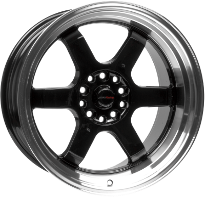 Japan Racing JR12 Black 7,50x15 4x100,00 / 4x108,00 ET26,00