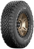 Gros plan de la bande de roulement BFGoodrich All Terrain T/A KO2 235/85 R16 120 S RWL