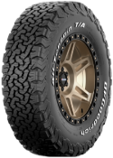 Gros plan de la bande de roulement BFGoodrich All Terrain T/A KO2 245/75 R17 121 S RWL