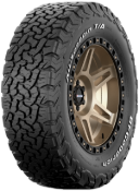 Gros plan de la bande de roulement BFGoodrich All Terrain T/A KO2 245/65 R17 111 S RWL