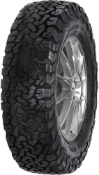 Gros plan de la bande de roulement BFGoodrich All Terrain T/A KO2 255/70 R18 117 S RBL
