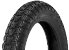 Gros plan de la bande de roulement IRC SN26 URBAN SNOW EVO 3.50-10 59 J Front/Rear TL M+S