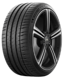 Gros plan de la bande de roulement Michelin Pilot Sport 4 255/35 R19 96 Y RUN ON FLAT ZP, XL, ZR