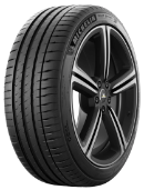 Gros plan de la bande de roulement Michelin Pilot Sport 4 235/45 R19 99 Y XL, ZR, S1