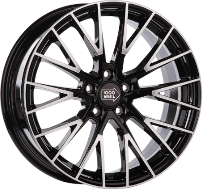 Mille Miglia MM1009 Black Polished 7,50x17 5x112,00 ET35,00