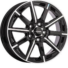 Ronal R60 Blue Jetblack
