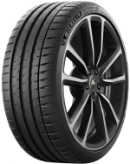 Gros plan de la bande de roulement Michelin Pilot Sport 4 S 225/35 R19 88 Y XL, ZR