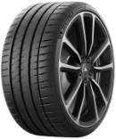 Gros plan de la bande de roulement Michelin Pilot Sport 4 S 255/30 R19 91 Y XL, ZR