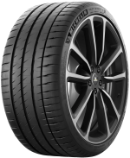 Gros plan de la bande de roulement Michelin Pilot Sport 4 S 285/30 R20 99 Y XL, ZR
