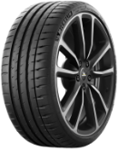 Gros plan de la bande de roulement Michelin Pilot Sport 4 S 215/35 R18 84 Y XL, ZR