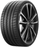 Gros plan de la bande de roulement Michelin Pilot Sport 4 S 285/25 R22 95 Y XL, ZR