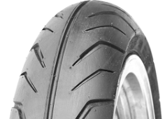 Gros plan de la bande de roulement Deli Tire SB-108 90/80-16 51 S Front TL M/C