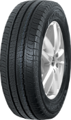 Gros plan de la bande de roulement Goodyear Efficientgrip Cargo 215/75 R16 116/114 R C
