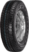 Gros plan de la bande de roulement Goodyear Wrangler AT ADV 215/80 R15 111 T BSW