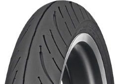Gros plan de la bande de roulement Dunlop Elite 4 160/80 B16 80 H Rear TL MT