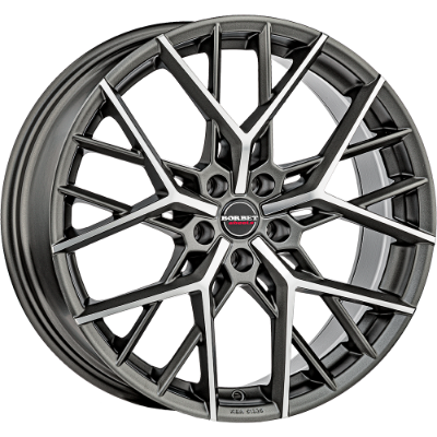 Borbet BY titan polished 8,00x18 5x108,00 ET45,00