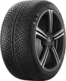 Gros plan de la bande de roulement Michelin Pilot Alpin 5 285/40 R19 107 V XL, *