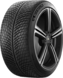 Gros plan de la bande de roulement Michelin Pilot Alpin 5 295/35 R20 105 W XL, MO1