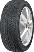 Gros plan de la bande de roulement Michelin Pilot Alpin 5 285/35 R21 108 V XL, MO1