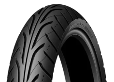 Gros plan de la bande de roulement Dunlop Arrowmax GT601 100/90-16 54 H Front TL