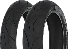 Gros plan de la bande de roulement Dunlop SportSmart TT 200/55ZR17 (78 W) Rear TL MT