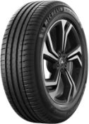 Gros plan de la bande de roulement Michelin Pilot Sport 4 SUV 225/60 R18 100 V FSL