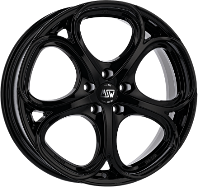 MSW 82 Gloss Black 8,00x18 5x110,00 ET30,00