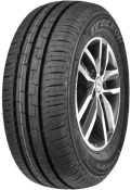 Gros plan de la bande de roulement Tracmax X-privilo RF19 195/65 R16 104/102 T C