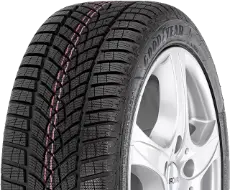 Gros plan de la bande de roulement Goodyear UltraGrip Performance +