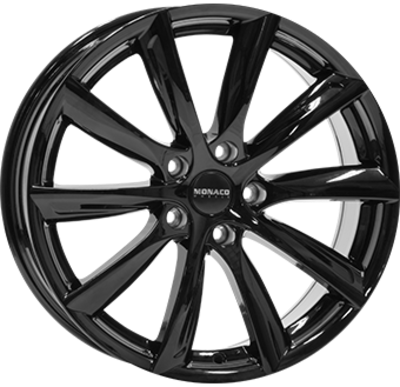 MONACO WHEELS Grand Prix 6 Gloss Black 10,00x20 5x120,00 ET35,00