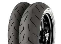 Gros plan de la bande de roulement Continental ContiSportAttack 4 200/55ZR17 (78 W) Rear TL M/C