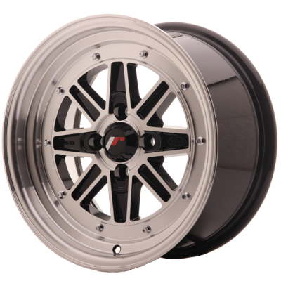 JR Wheels JR31 Black Machined 7,50x15 4x100,00 ET20,00