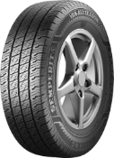 Gros plan de la bande de roulement Semperit Van-All Season 195/70 R15 104/102 R C