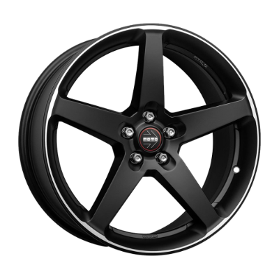 MOMO Five Black Polished 8,00x18 5x112,00 ET42,00