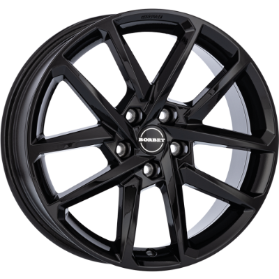 Borbet N black glossy 6,50x17 5x112,00 ET44,00