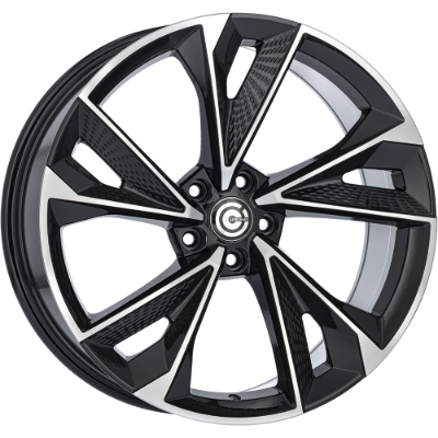 Carbonado Luxury Black Polished 8,00x18 5x112,00 ET35,00